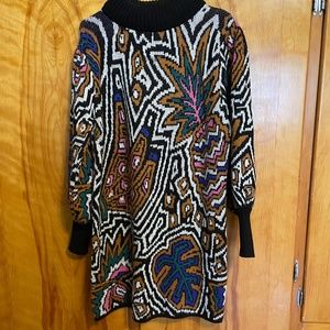 Farm Rio mini sweater dress (M)